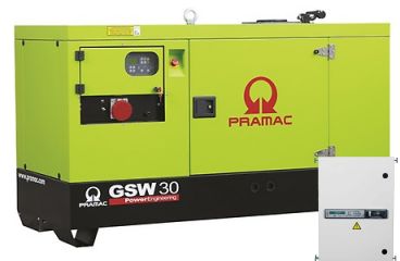 Дизельный генератор Pramac GSW 30 P 208V