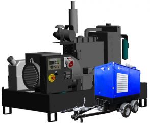 Дизельный генератор Pramac GBW 45 P 230V 3Ф