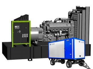 Дизельный генератор Pramac GSW 755 DO 480V