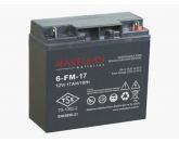 Аккумуляторная батарея Makelsan 6-FM-17 номинальной емкостью 17 Ач