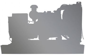 Дизельный генератор Onis VISA BD 1700 U в контейнере с АВР