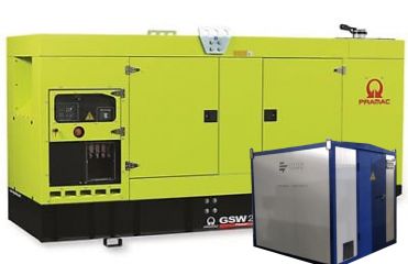 Дизельный генератор Pramac GSW 555 V 400V