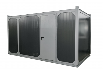 Газовый генератор Gazvolt 200T23 в контейнере с АВР